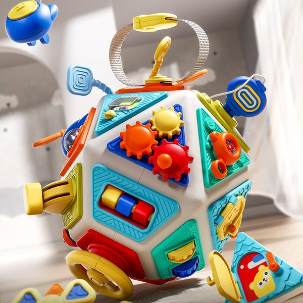 22-Sided Modular Sensory Busy Ball
