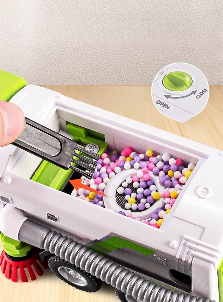1/50 Scale Alloy Sweeper Truck with Vacuum Function