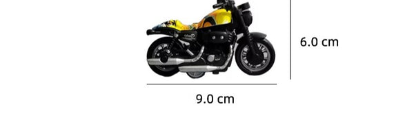 Miniature Pull-Back Motorcycle Desk Ornament