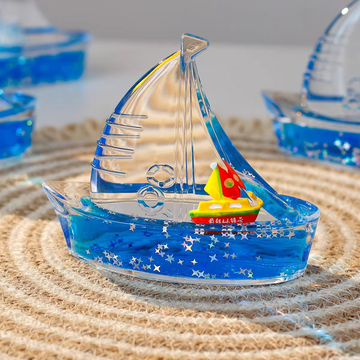Liquid Motion Sailboat Desk Ornament