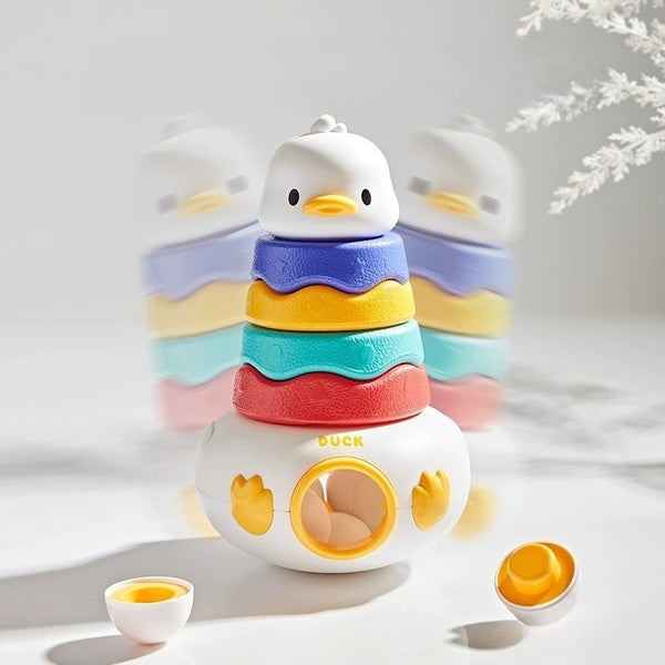Duck Stacker Tumbler with Shape Matching Eggs