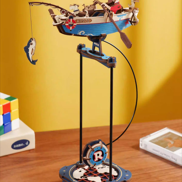 Kinetic Balancing Building Block Ornament