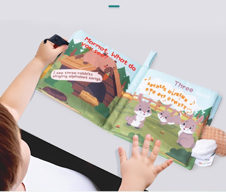 Marmot's Farm Soft Sensory Baby Book