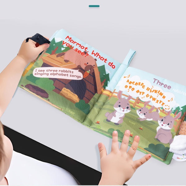 Marmot's Farm Soft Sensory Baby Book
