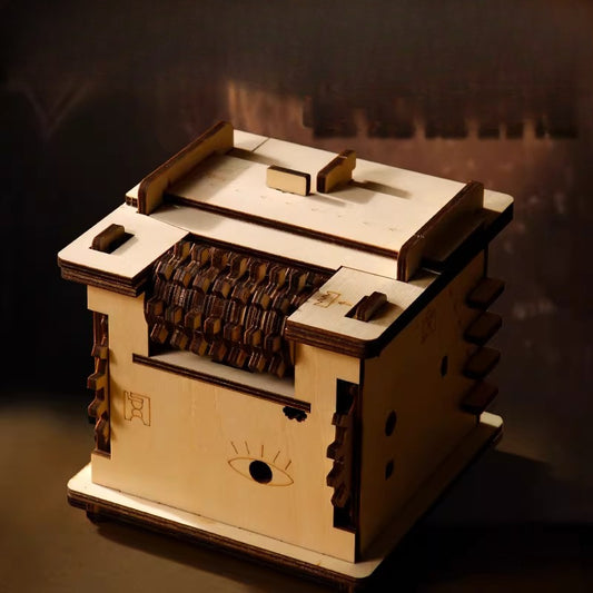 Schrödinger's Cat DIY Mechanical Puzzle Box