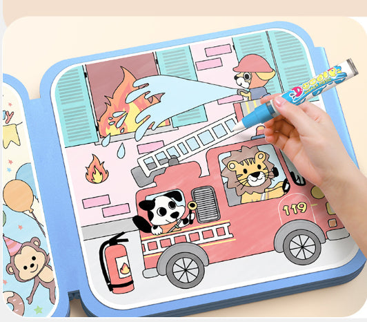 Reusable Water Drawing Book for Kids
