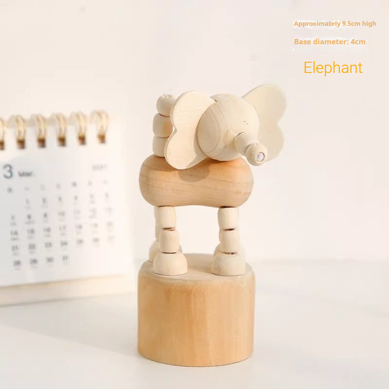 Handmade Beechwood Animal Essential Oil Diffuser