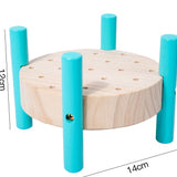 The Little Carpenter’s Hammer Bench | Reversible Wooden Toy Fantastik Curios