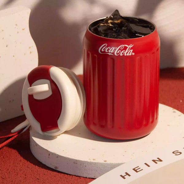 Coca-Cola Edition Ribbed Insulated Travel Mug