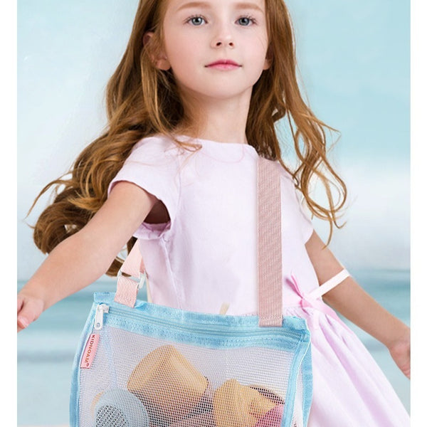 Kids' Wheat Straw Beach Sand Toy Set with Carry Bag