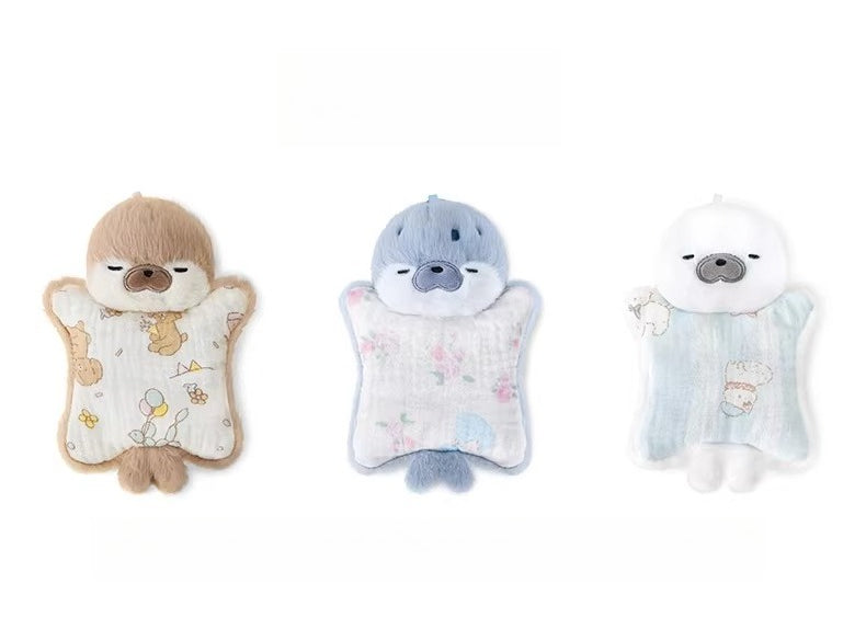 Small Weighted Seal Bean Bag Plush with Sound
