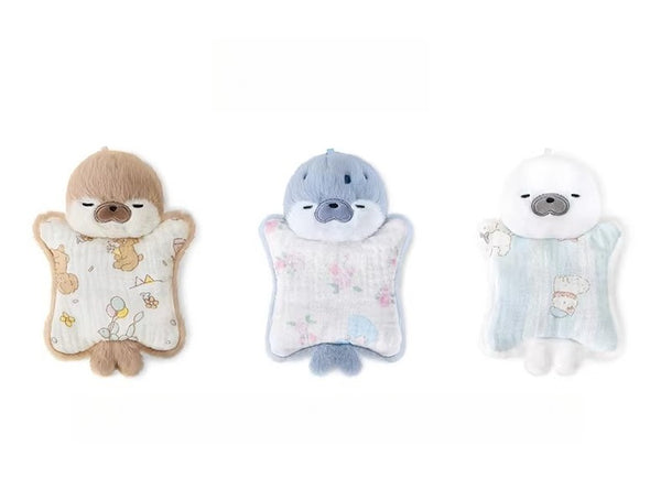 Small Weighted Seal Bean Bag Plush with Sound