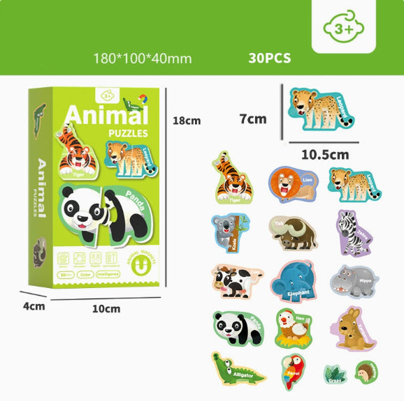 Magnetic Puzzles for Early Learning