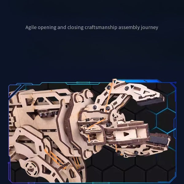 Wearable Mechanical Claw Wooden Model Kit
