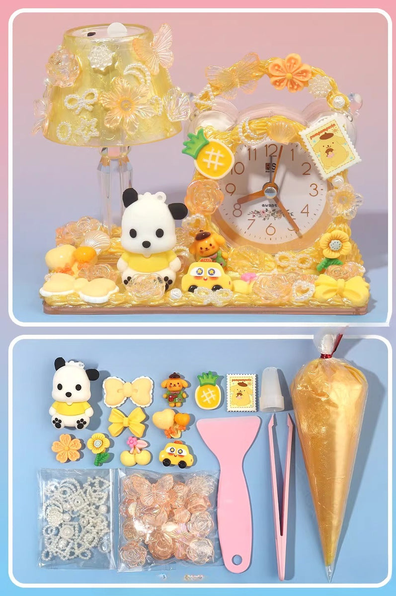 DIY Cream Glue Alarm Clock & Night Light Kit