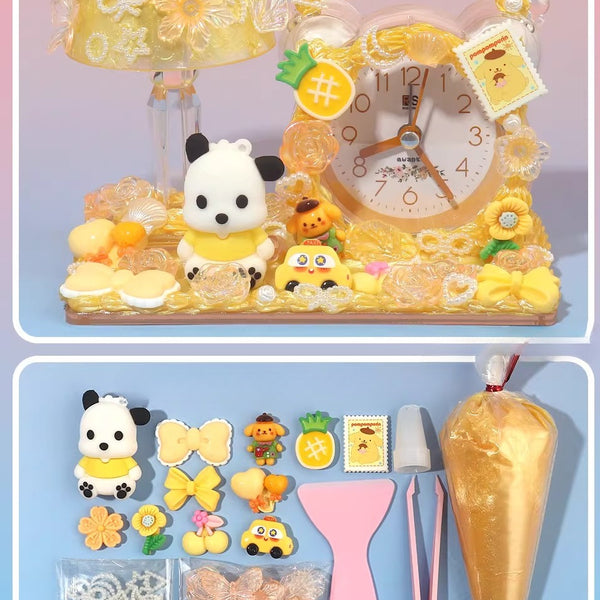 DIY Cream Glue Alarm Clock & Night Light Kit