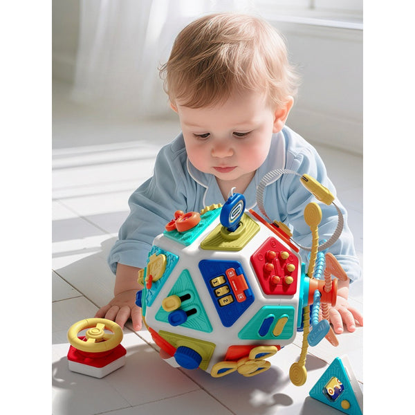 22-Sided Modular Sensory Busy Ball