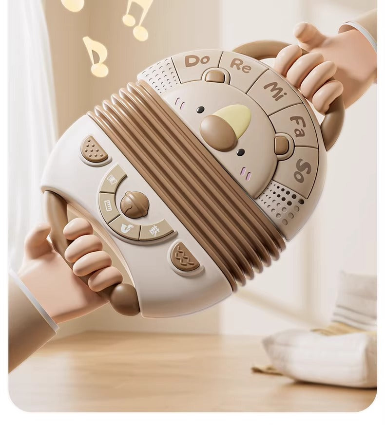 Bear Musical Accordion Toy for Toddlers