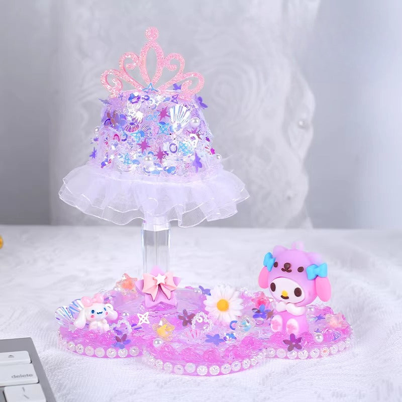 DIY Cream Glue Crystal Lamp Kit