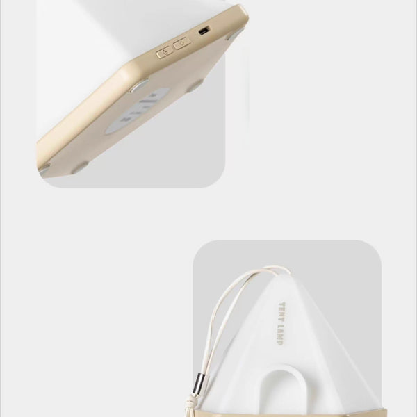 Portable Tent Style Night Light with Lanyard