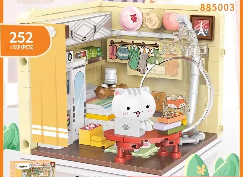 Miniature Cat Room Building Kit