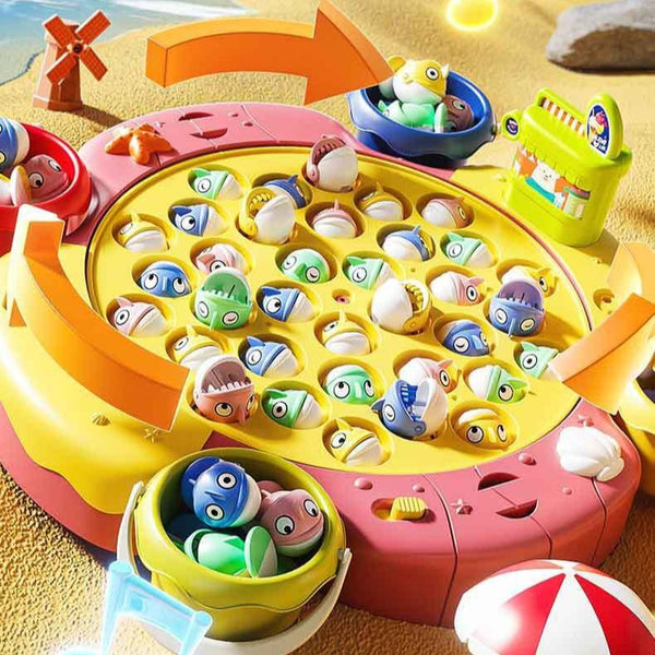 Rotating Magnetic Fishing Table Game