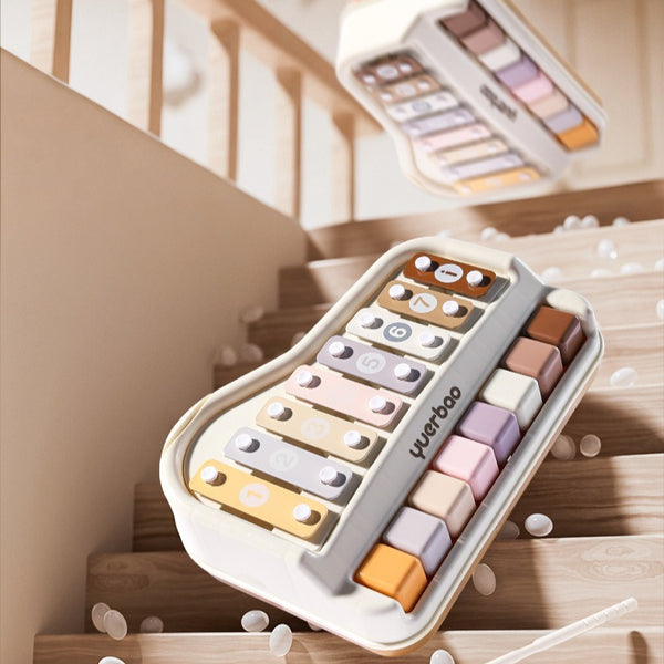 8-Key Dual Play Piano and Xylophone
