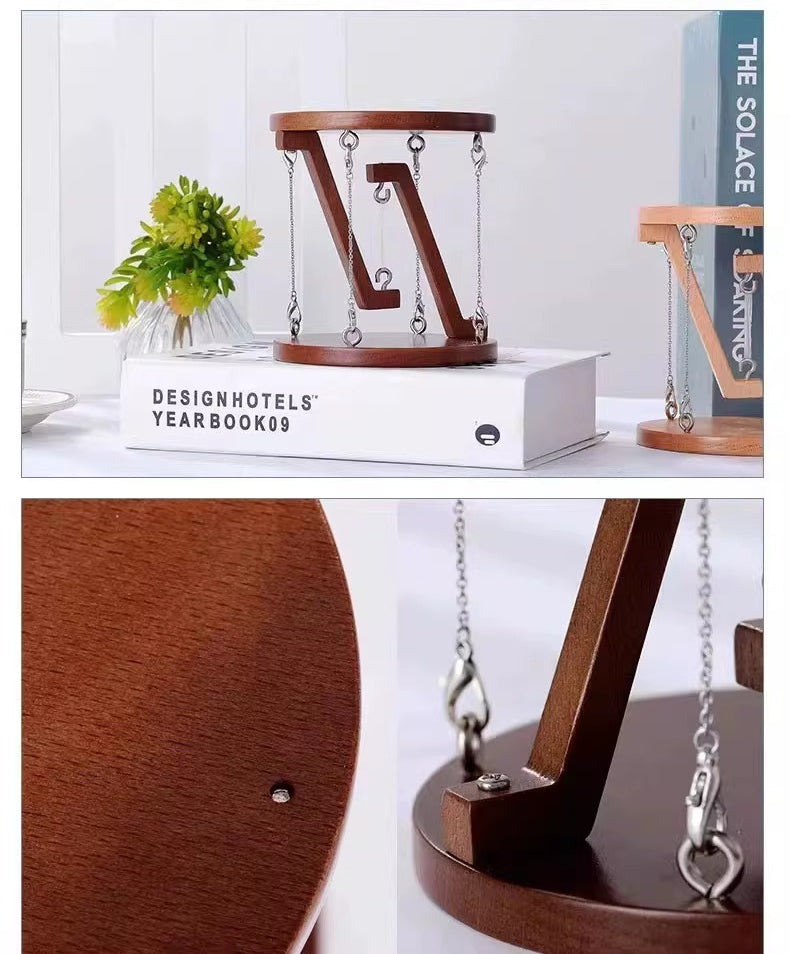 Tensegrity Floating Wooden Desk Ornament