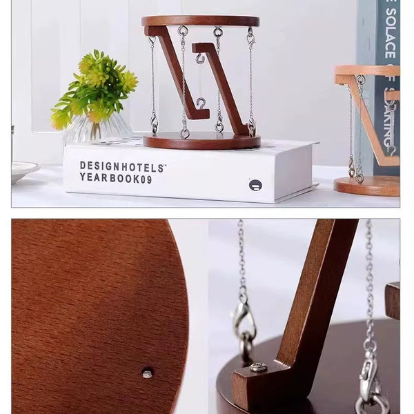 Tensegrity Floating Wooden Desk Ornament