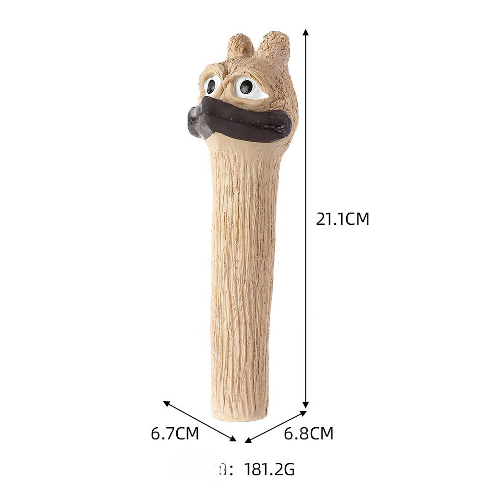 Quirky Ostrich and Chicken Figures