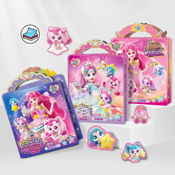 Catch! Teenieping Reusable Jelly Sticker Book