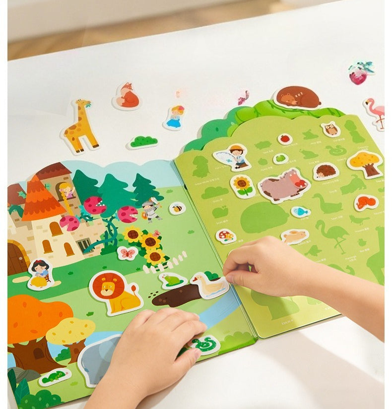 Mideer Reusable Jelly Sticker Book Set