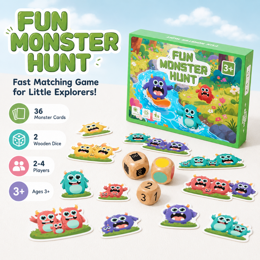 Fun Monster Hunt Card Game