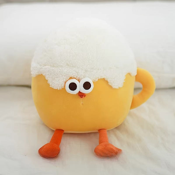 Round Chick Plush Pillow Collection