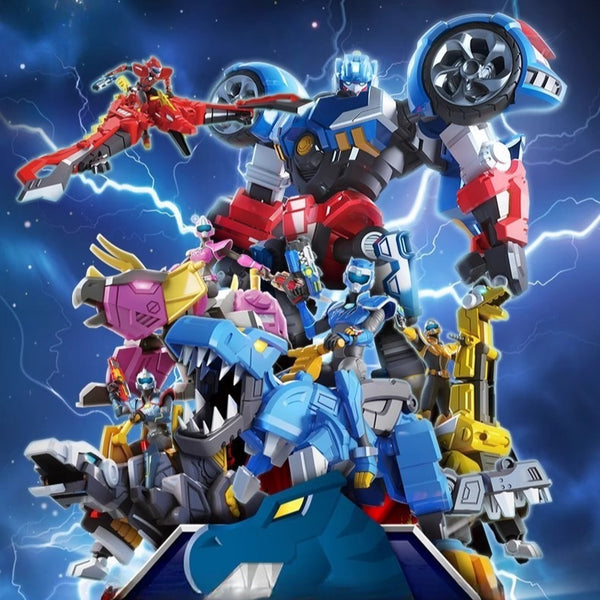 Miniforce Super Dino Power Tiraka Transforming Mecha
