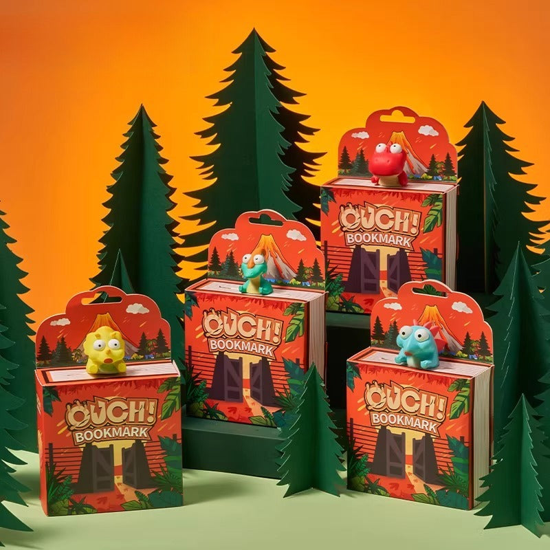 3D Cretaceous Dinosaur Bookmark