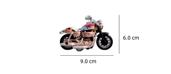 Miniature Pull-Back Motorcycle Desk Ornament