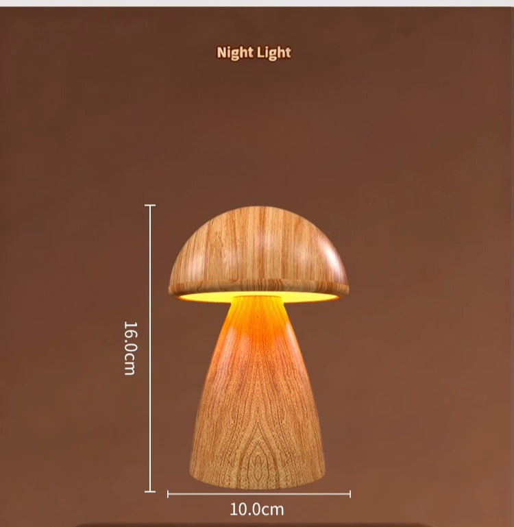Touch Control Mushroom Night Light