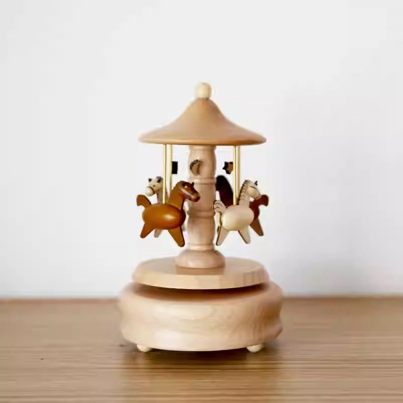 Mechanical Carousel Music Box