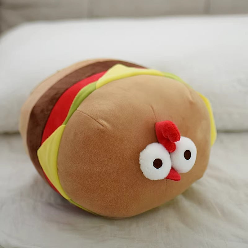 Round Chick Plush Pillow Collection