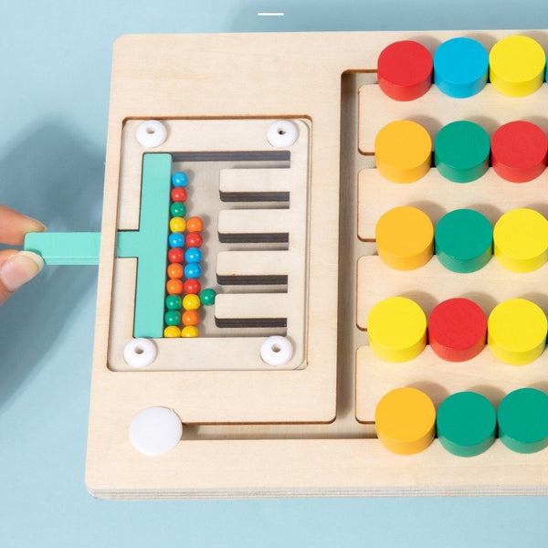 Wooden Color Logic Board Game