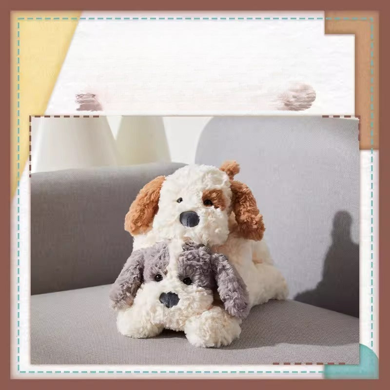 Soft Lying Puppy Plush Toy