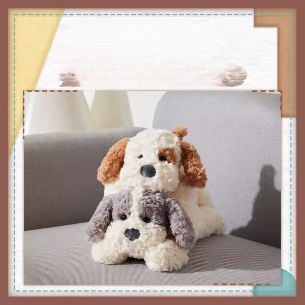 Soft Lying Puppy Plush Toy