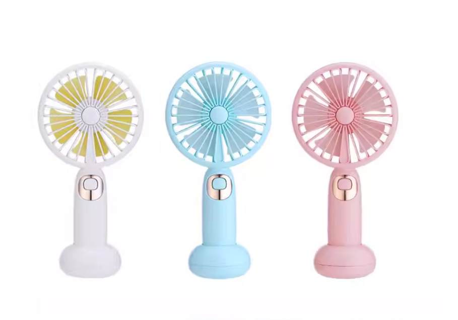 Portable Handheld Fan with Integrated Bluetooth Speaker