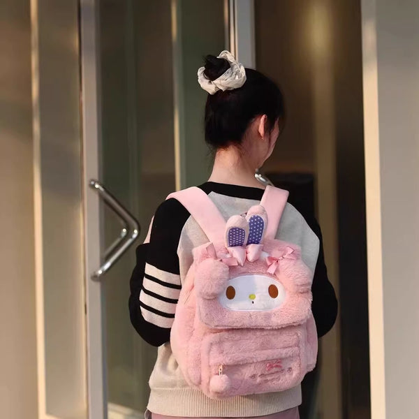 Soft Character Plush Backpack