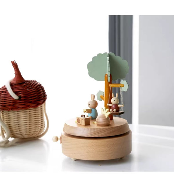 Mechanical Carousel Music Box