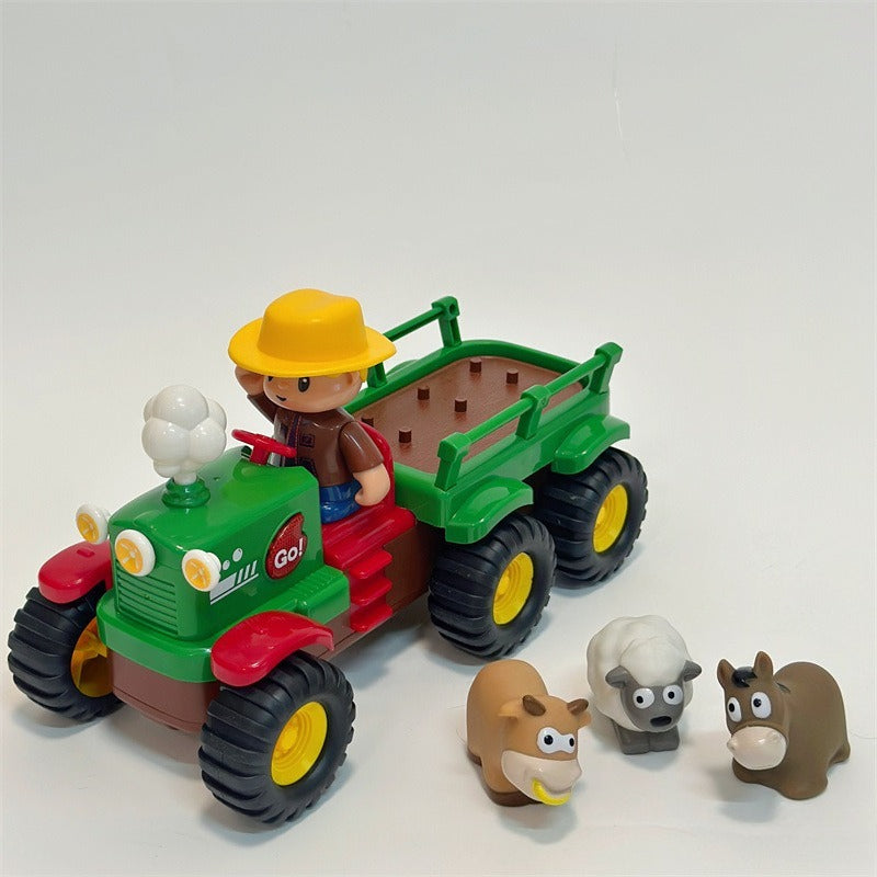 Remote Control Farmer Fun Truck with Animal Figures