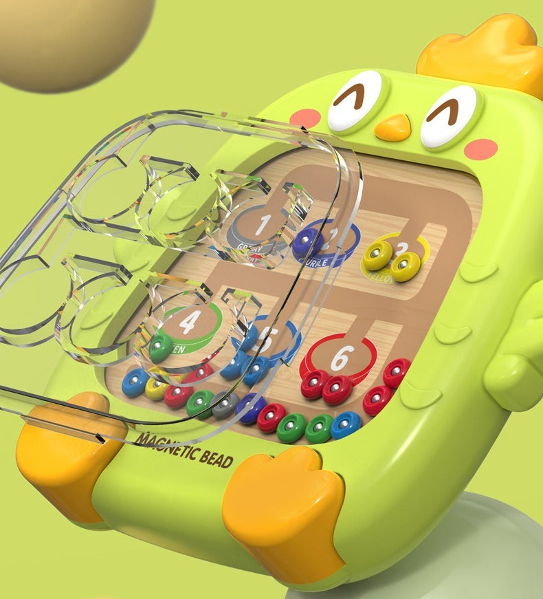 Dual-Sided Magnetic Bead Maze & Drawing Board