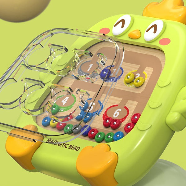 Dual-Sided Magnetic Bead Maze & Drawing Board