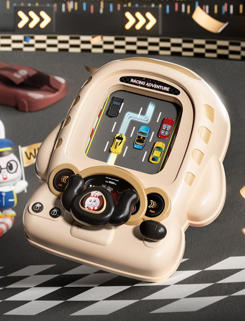 Racing Adventure Steering Wheel Simulator Toy